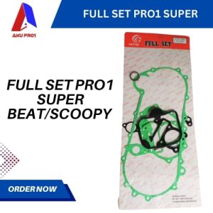 FULL SET / FULLSET BEAT/ SCOOPY GASKET PAKING PRO1 SUPER