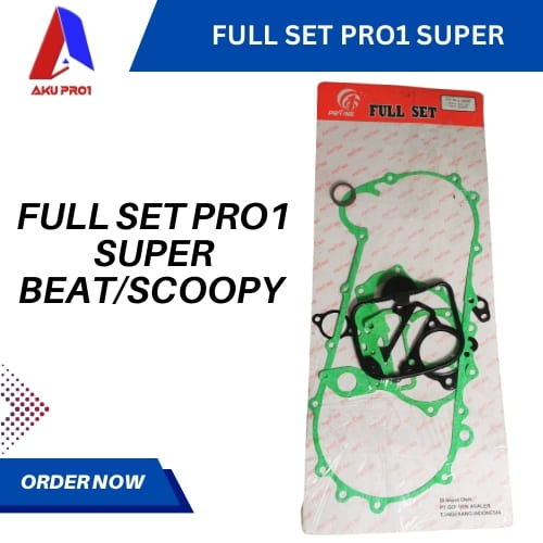 FULL SET / FULLSET BEAT/ SCOOPY GASKET PAKING PRO1 SUPER