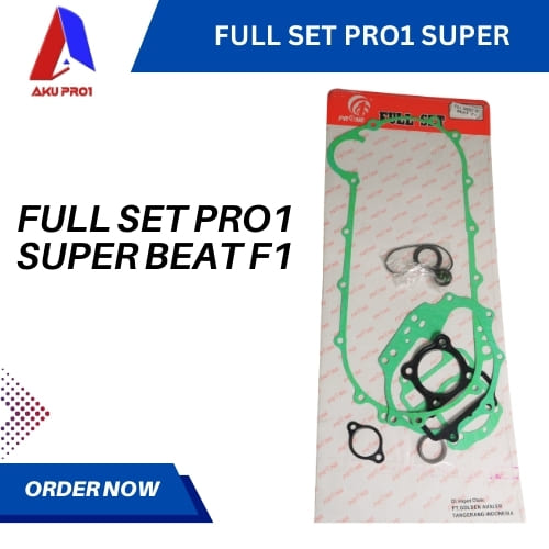 FULL SET / FULLSET BEAT F1 / SPACY F1 GASKET PAKING PRO1 SUPER