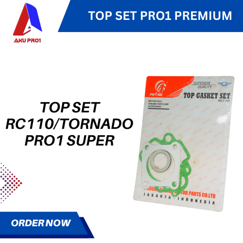 TOP SET / TOPSET RC 110, TORNADO, GASKET PAKING PRO1 SUPER