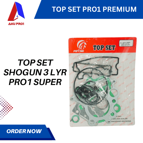 TOP SET / TOPSET SHOGUN NEW 3 LAYER GASKET PAKING PRO1 SUPER
