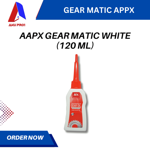 OLI AAPX MATIC GEAR OIL / OLI GARDAN / TRANSMISI SAE 10W-30 API SL (120 ML)