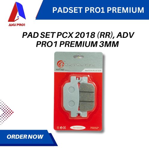 PADSET / DISPAD KAMPAS CAKRAM PCX 2018 (RR), ADV PRO1 PREMIUM