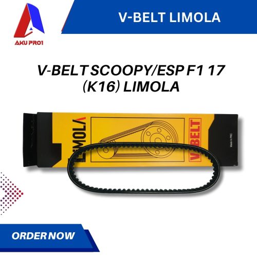 VANBELT / V-BELT SCOOPY ESP FI 2017 (K16) LIMOLA