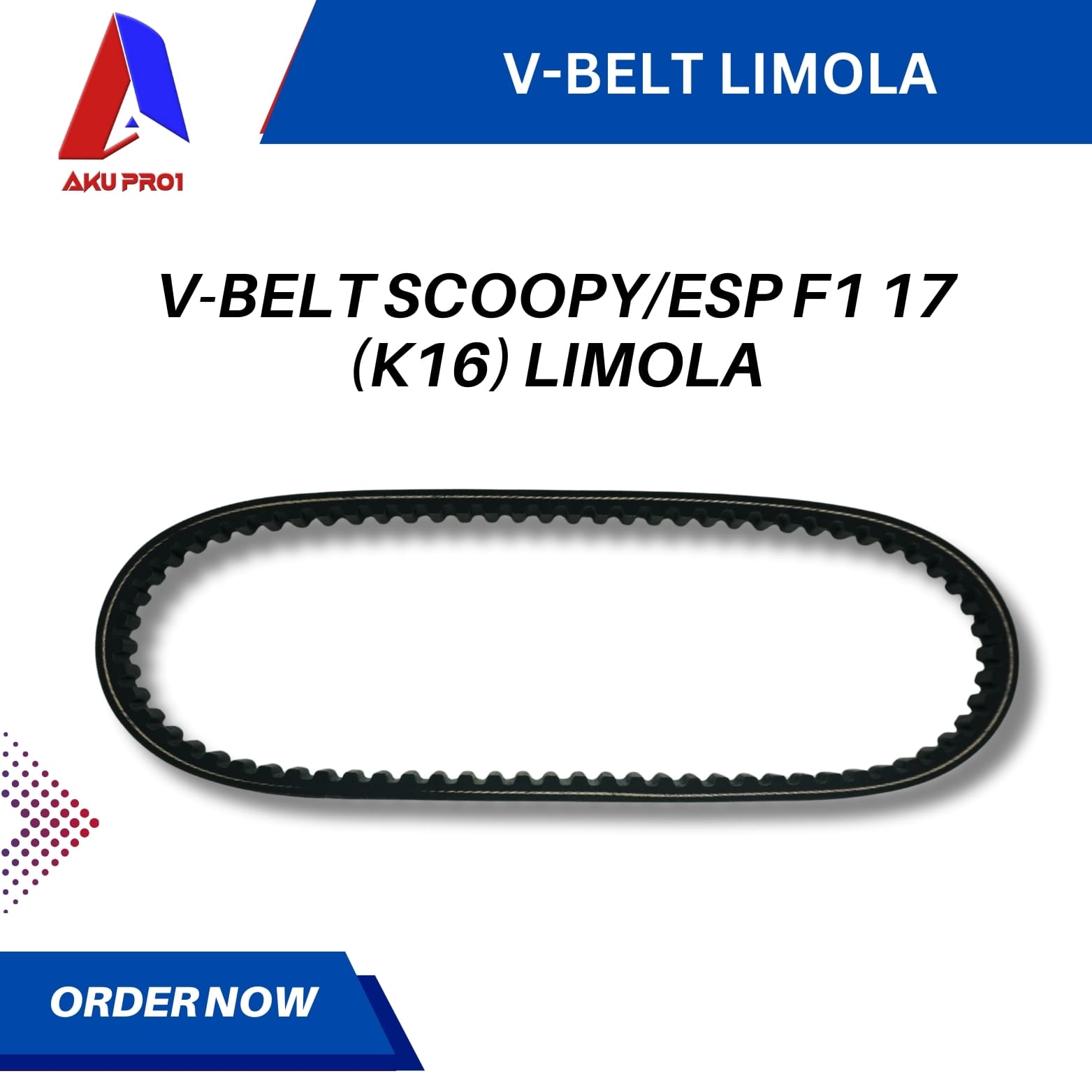VANBELT / V-BELT SCOOPY ESP FI 2017 (K16) LIMOLA - Gambar 3