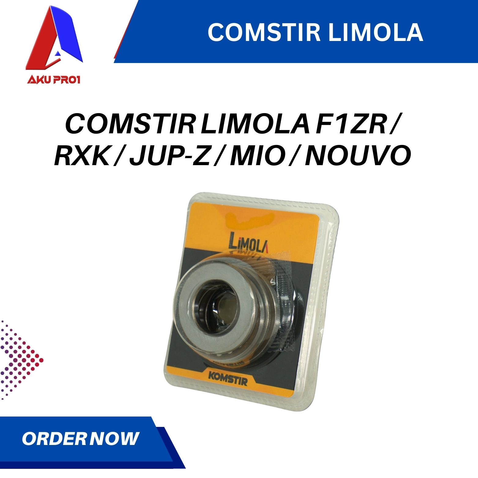 COMSTIR / MANGKOK STANG F1ZR, RXKING, JUPITER, MIO LIMOLA - Gambar 2