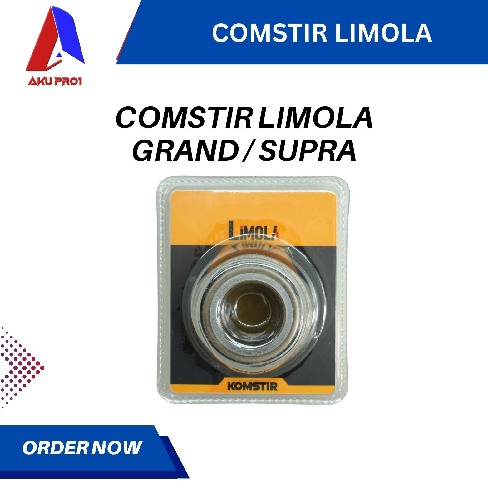 COMSTIR / MANGKOK STANG GRAND, SUPRA, KHARISMA, SUPRA FIT NEW LIMOLA