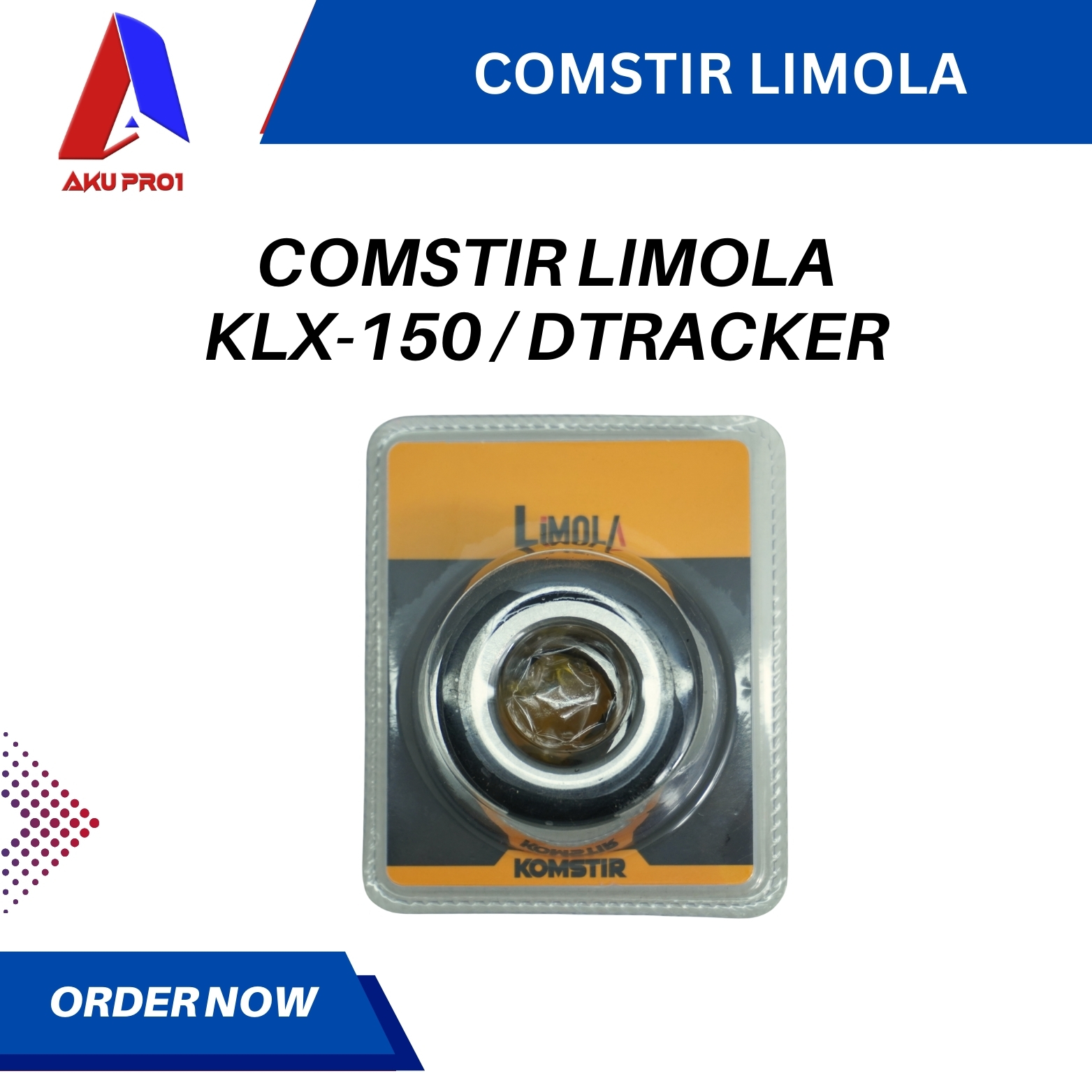COMSTIR / MANGKOK STANG KLX, DTRACKER LIMOLA
