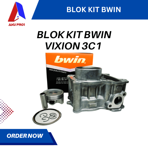 BLOK KIT / CYLINDER BLOK VIXION (3C1) BWIN